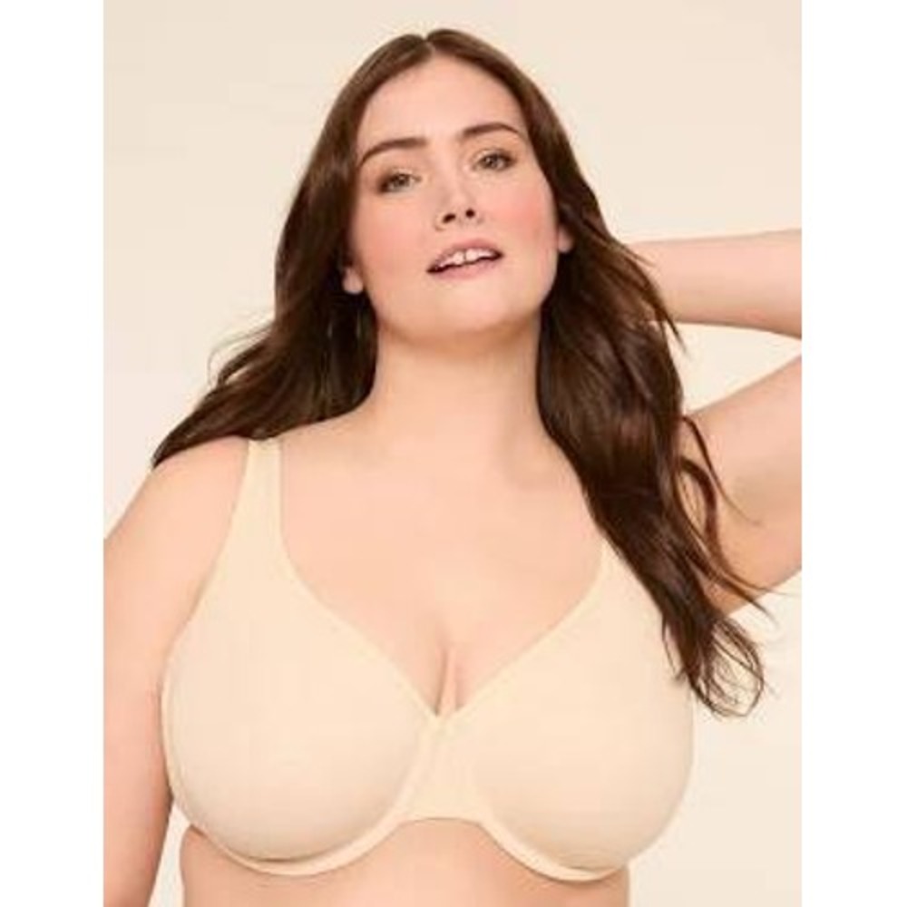 Cacique Womens 42G Totally Smooth Lightly Lined Full Coverage Bra 1124934